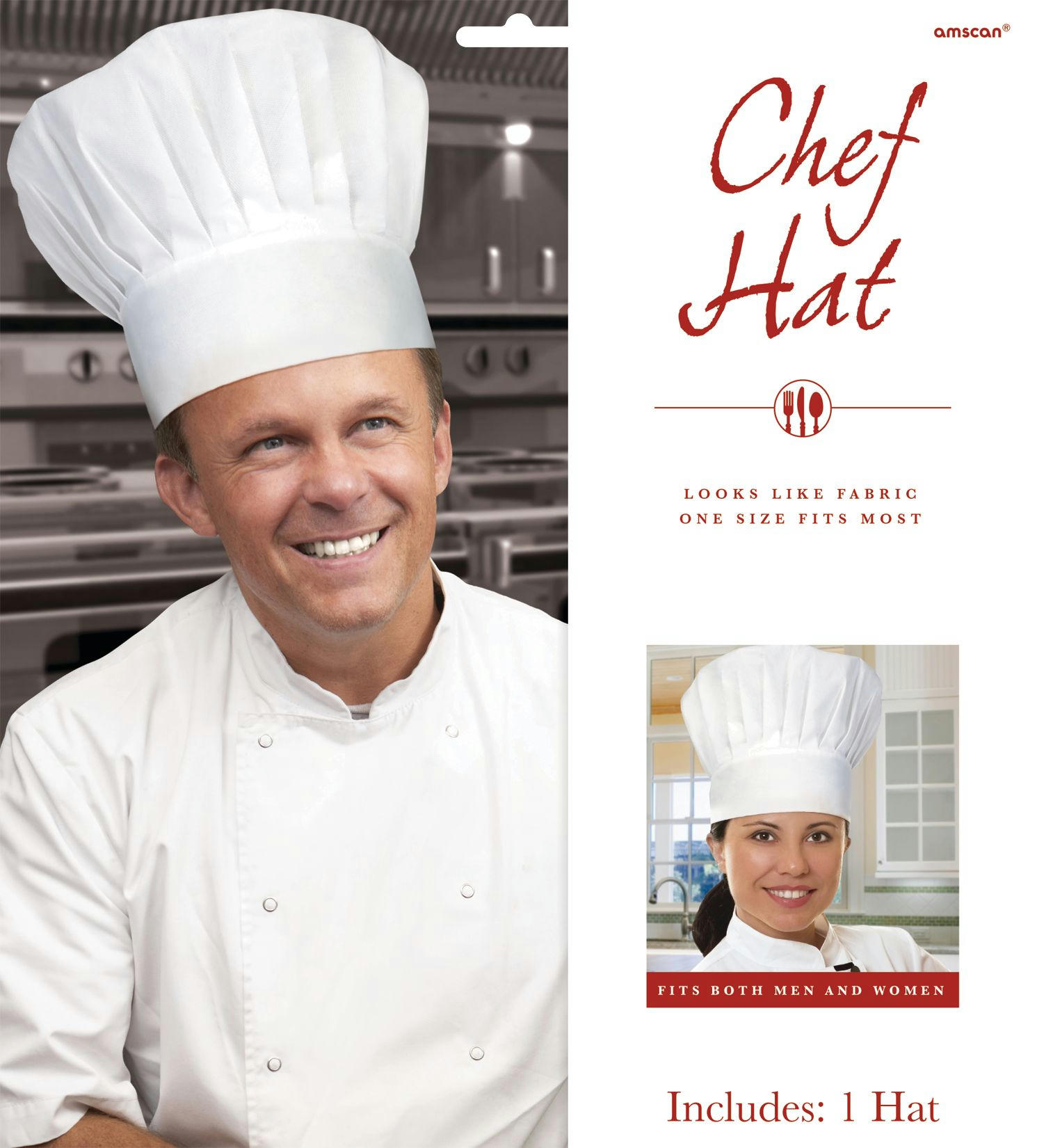 Disposable Paper Chef Hat for Birthday, Party, Cooking Class, White, One Size