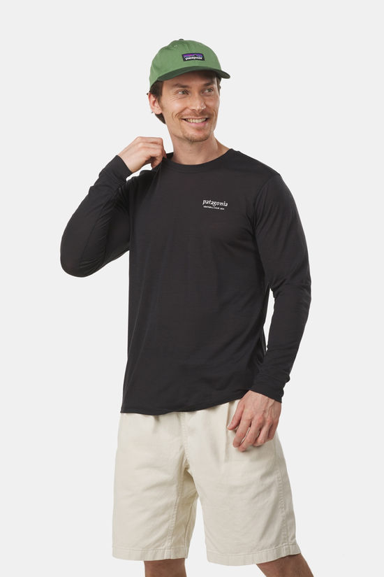 Patagonia Cap Cool Merino Graphic langemouwen shirt