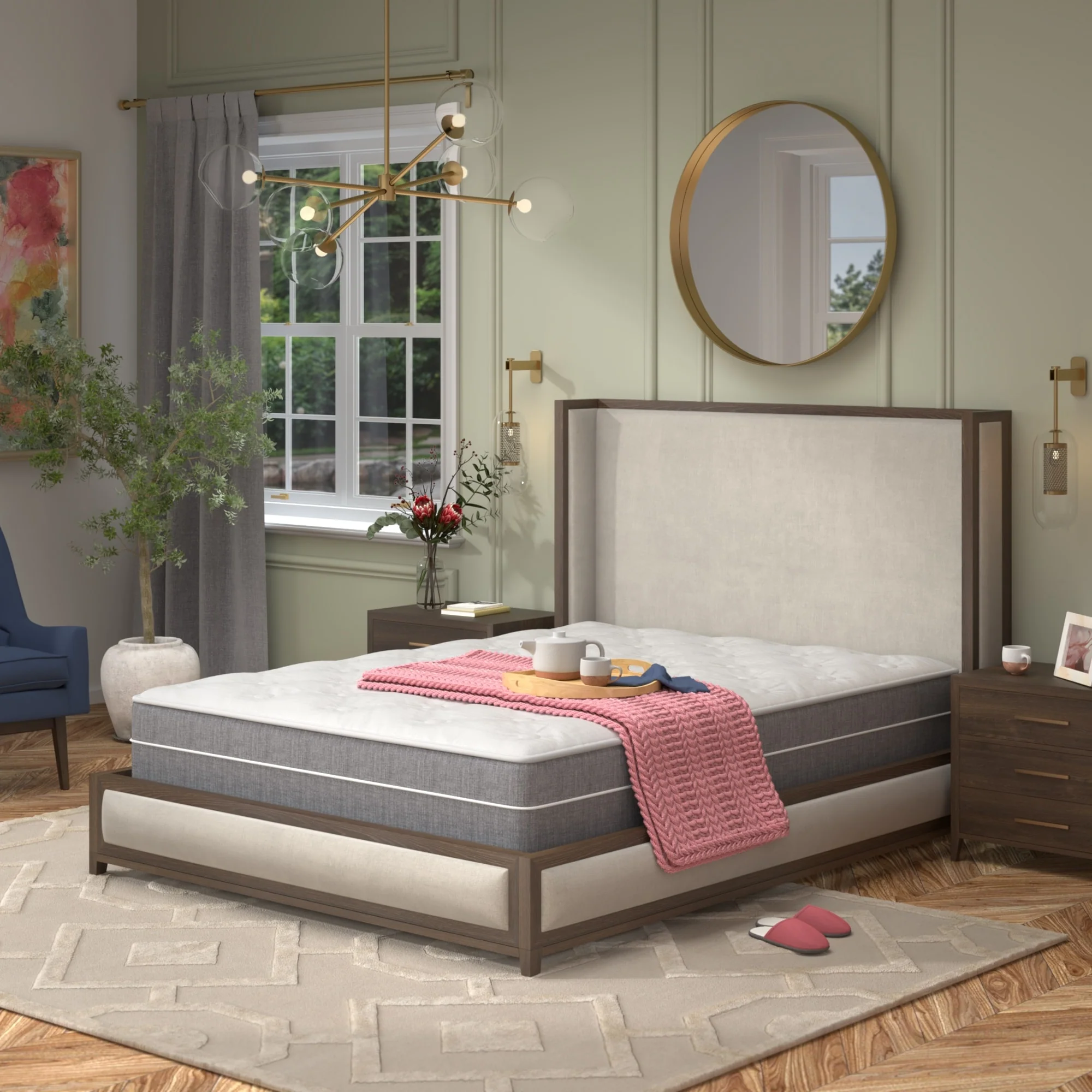 Select Luxury Medium Plush 14-in Gel Memory Foam Quilted Hybrid Mattress