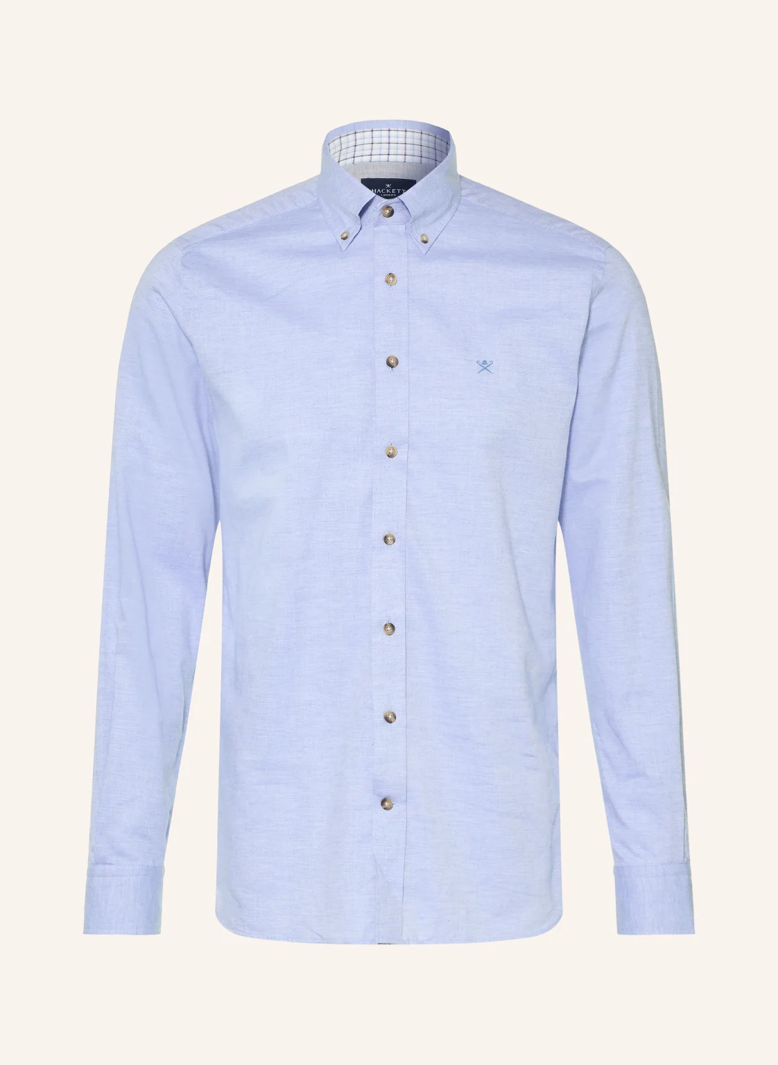HACKETT LONDON Flanellhemd Tailored Fit