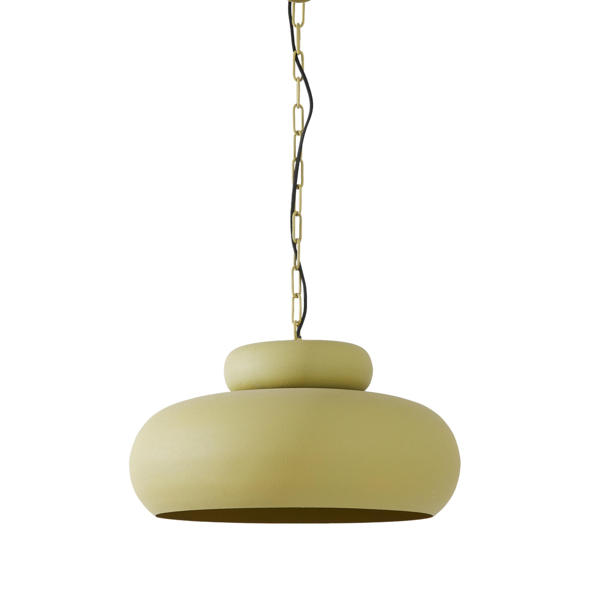 Light & Living hanglamp Neiva - groen - Ø46cm