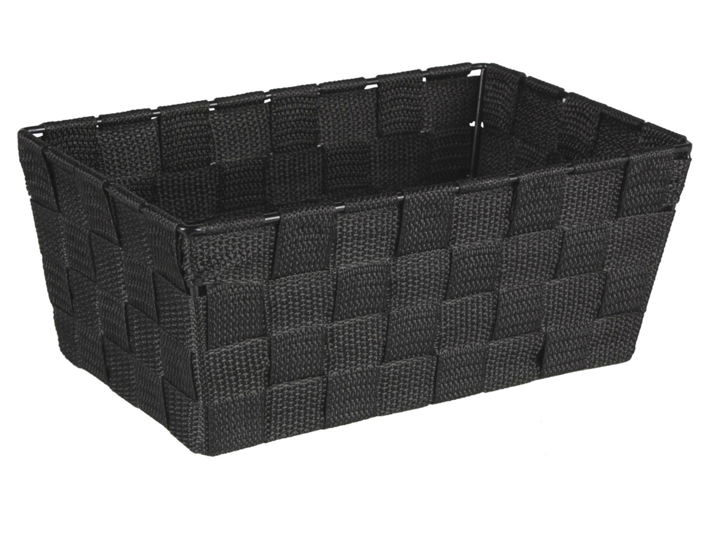 Organizer koszyk Domi 10x25 cm czarny