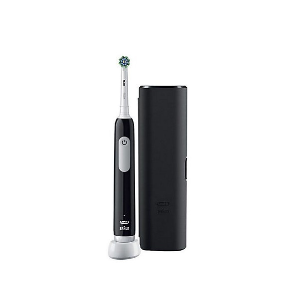 Oral-B Pro 1 Cross Action Adulte Brosse à dents rotative oscillante Noir