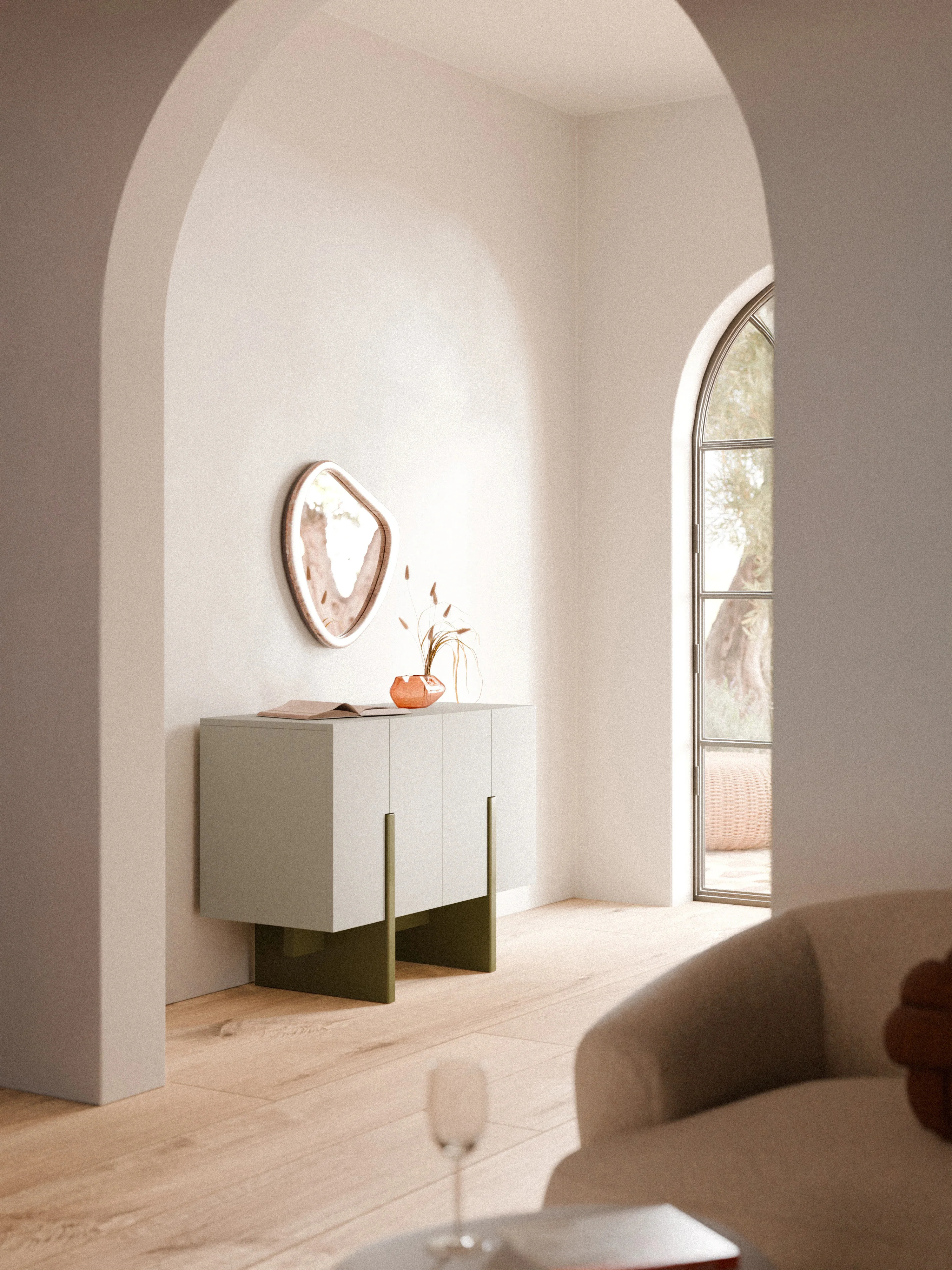 Holz-Sideboard Dado