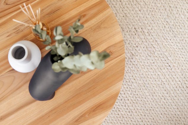 Laila Ivory Braided Wool Rug