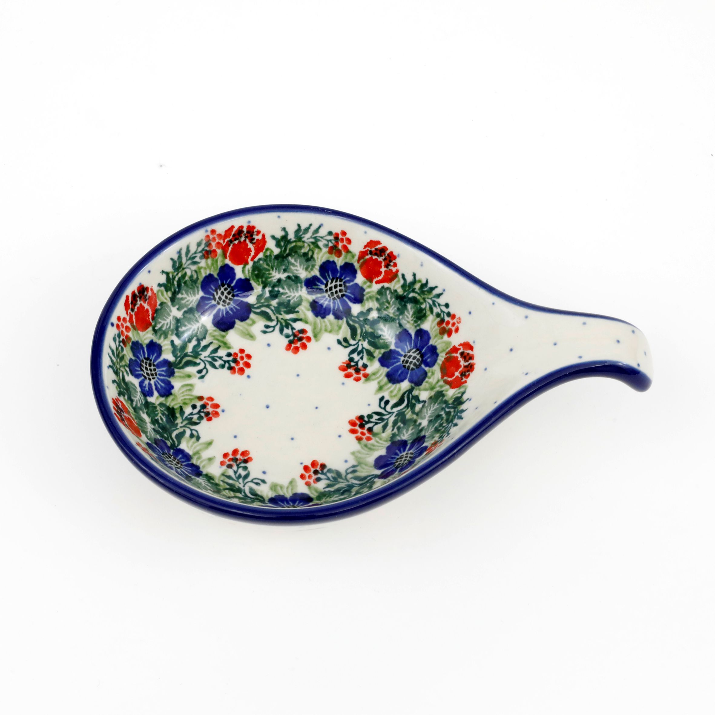 Kokilka ceramiczna 174 1535X Czerwony wianuszek