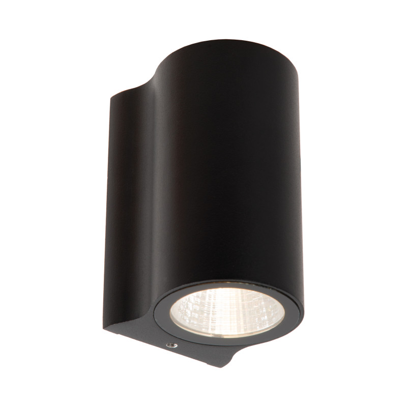 Applique extérieure LED Akra noire 6 W LUCIDE