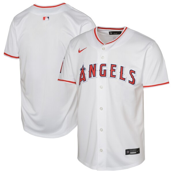 Los Angeles Angels Nike Youth Home Limited Baseball Jersey - White