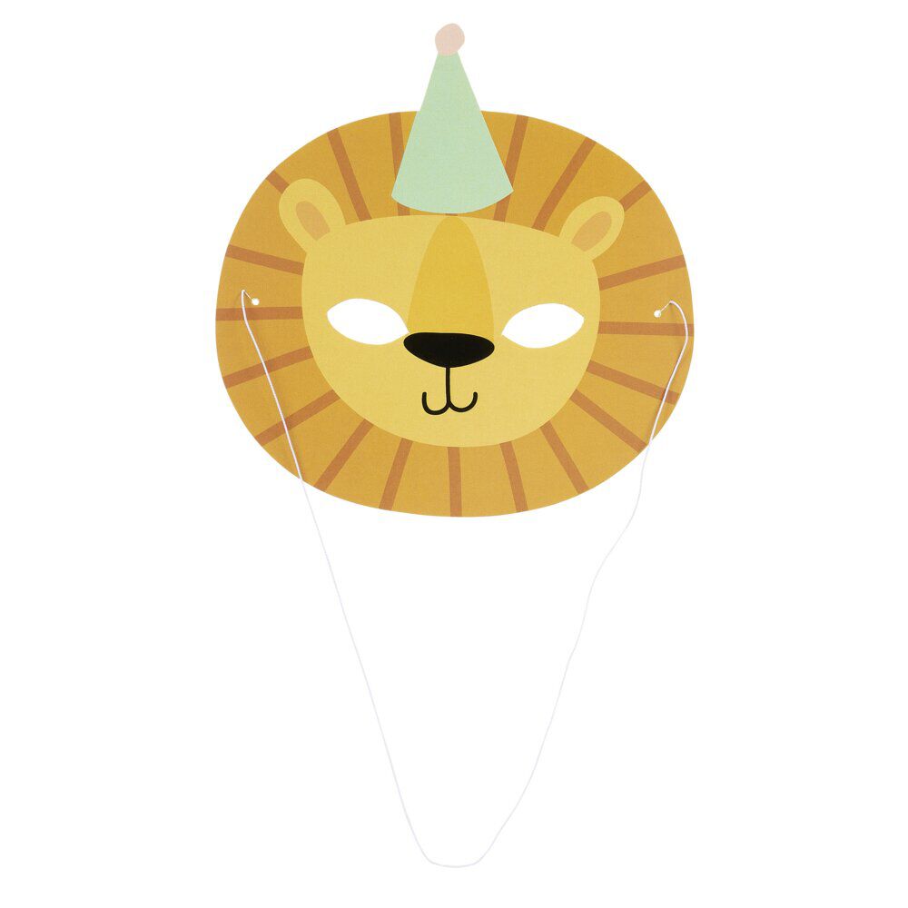 Masque animaux sauvage x8