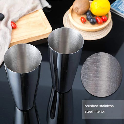 NNEOBA Boston Shaker Professional Stainless Steel