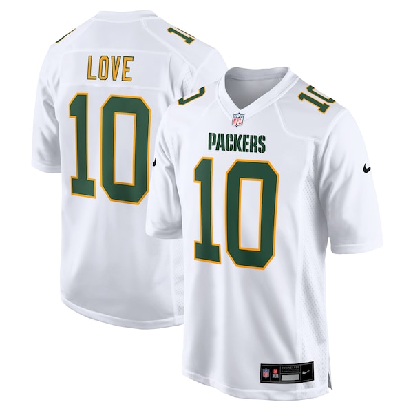 Jordan Love Green Bay Packers Nike Fashion Game Jersey - White