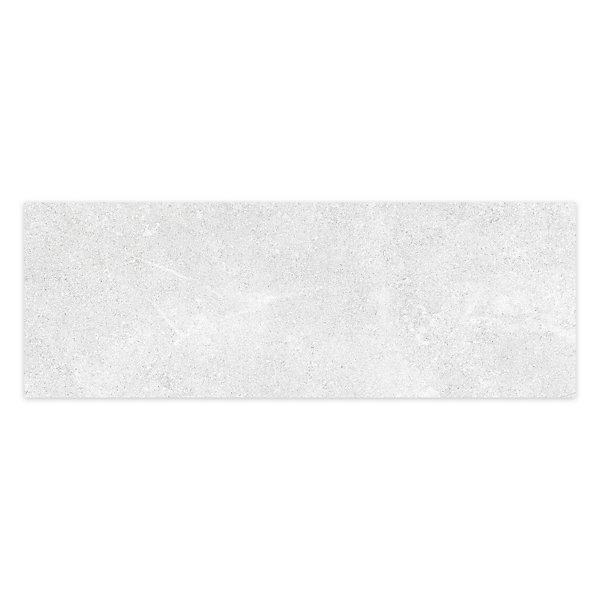 Carrelage effet Pierre Blanc Perle 100x33,3x0,86 cm Luzerio - Mur intérieur (vendu par carton de 2 m²) - RO'MA CARRELAGE