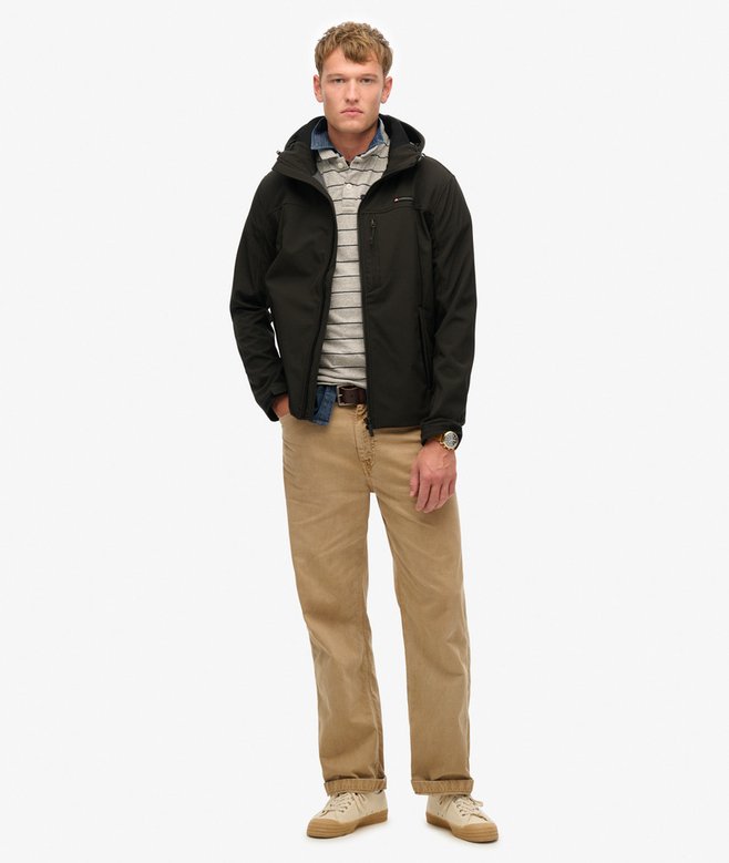 Hooded Soft Shell Trekker Jacket