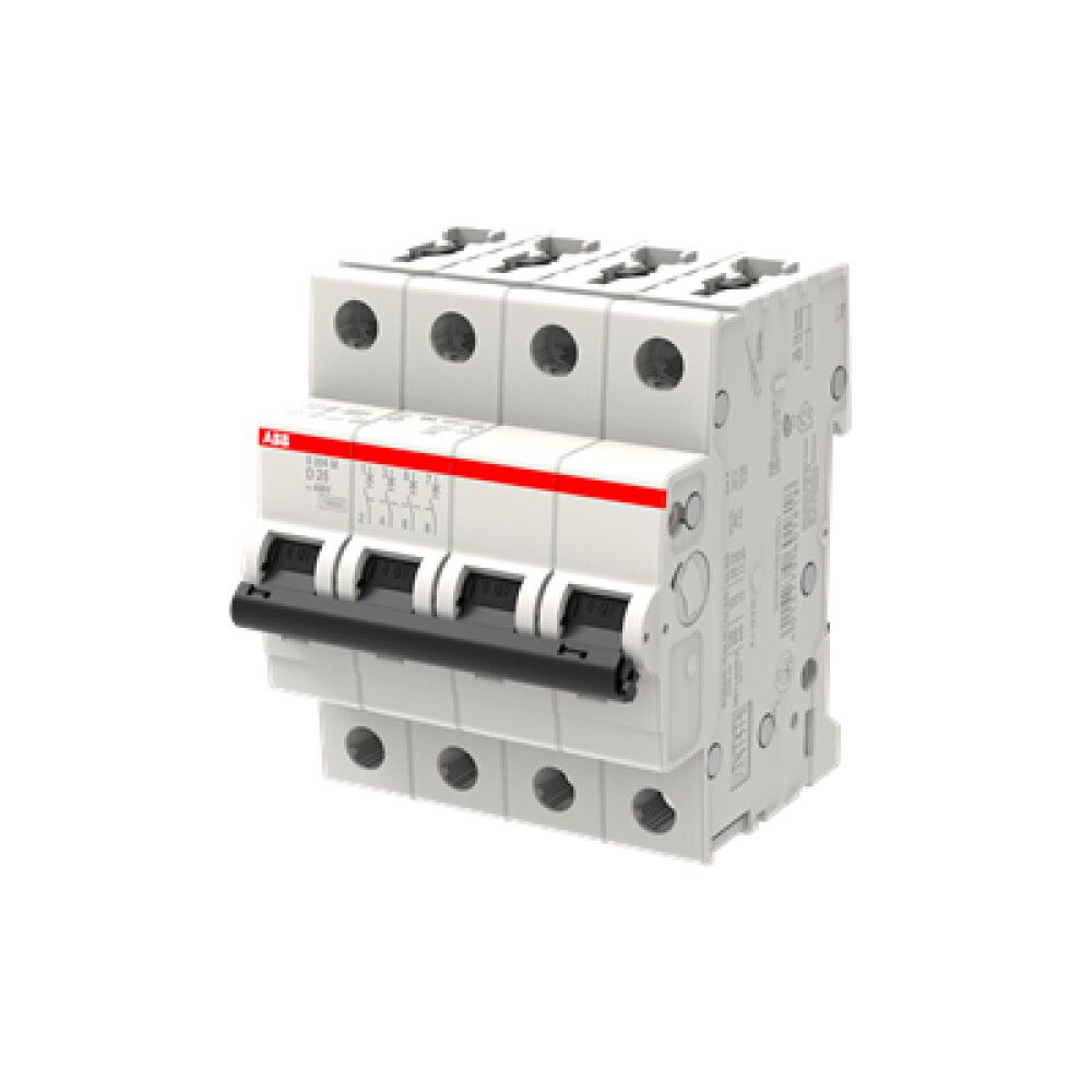 AUTOMATSIKRING ABB S 204M-D 25A 4-POL D-KAR