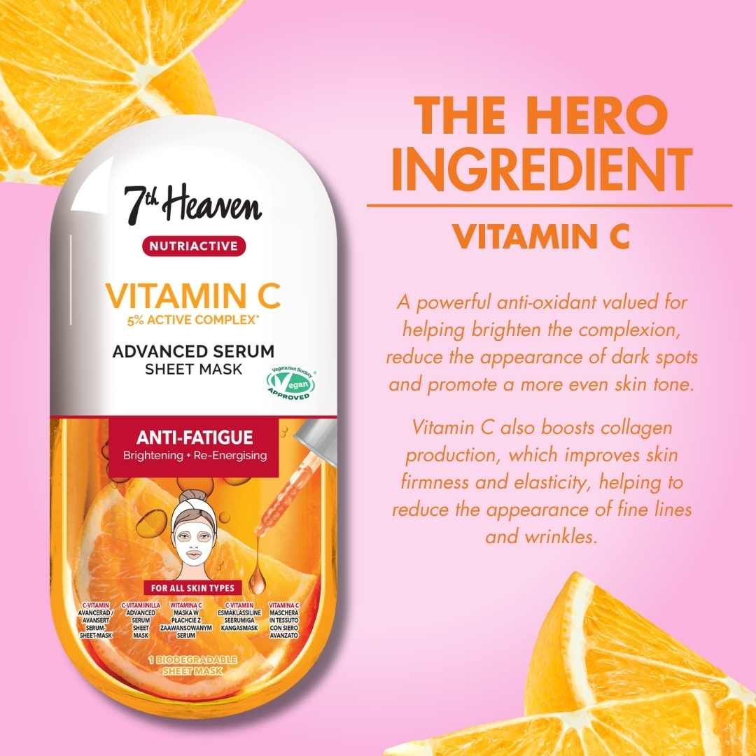 7th Heaven Nutriactive Vitamin C Brightening Skin Fix Kit