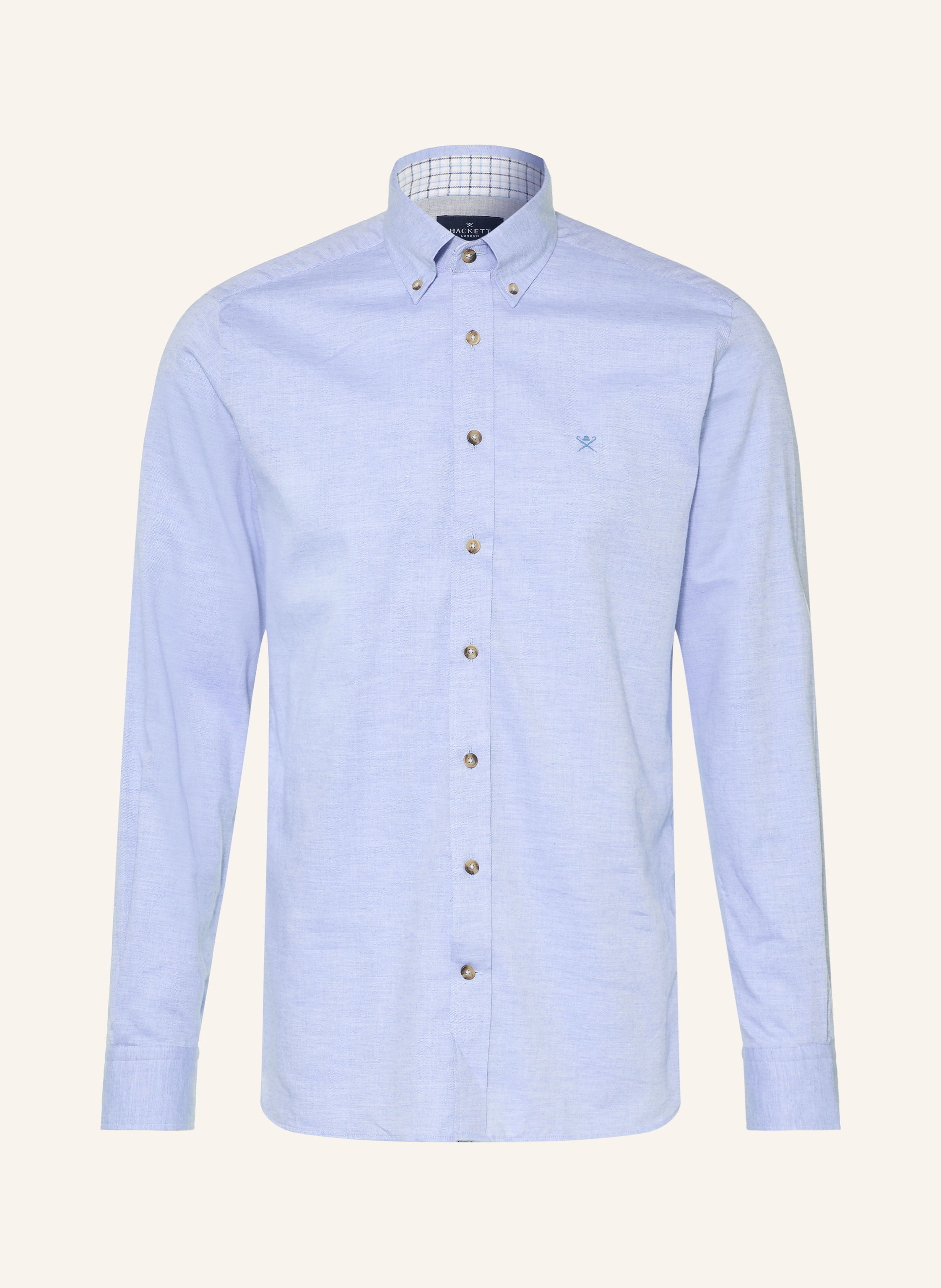 HACKETT LONDON Flanellhemd Tailored Fit