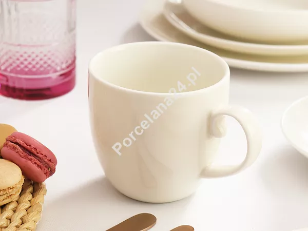 Serwis obiadowo-kawowy na 6 osób (42el.) Bogucice - Base Cream 1232