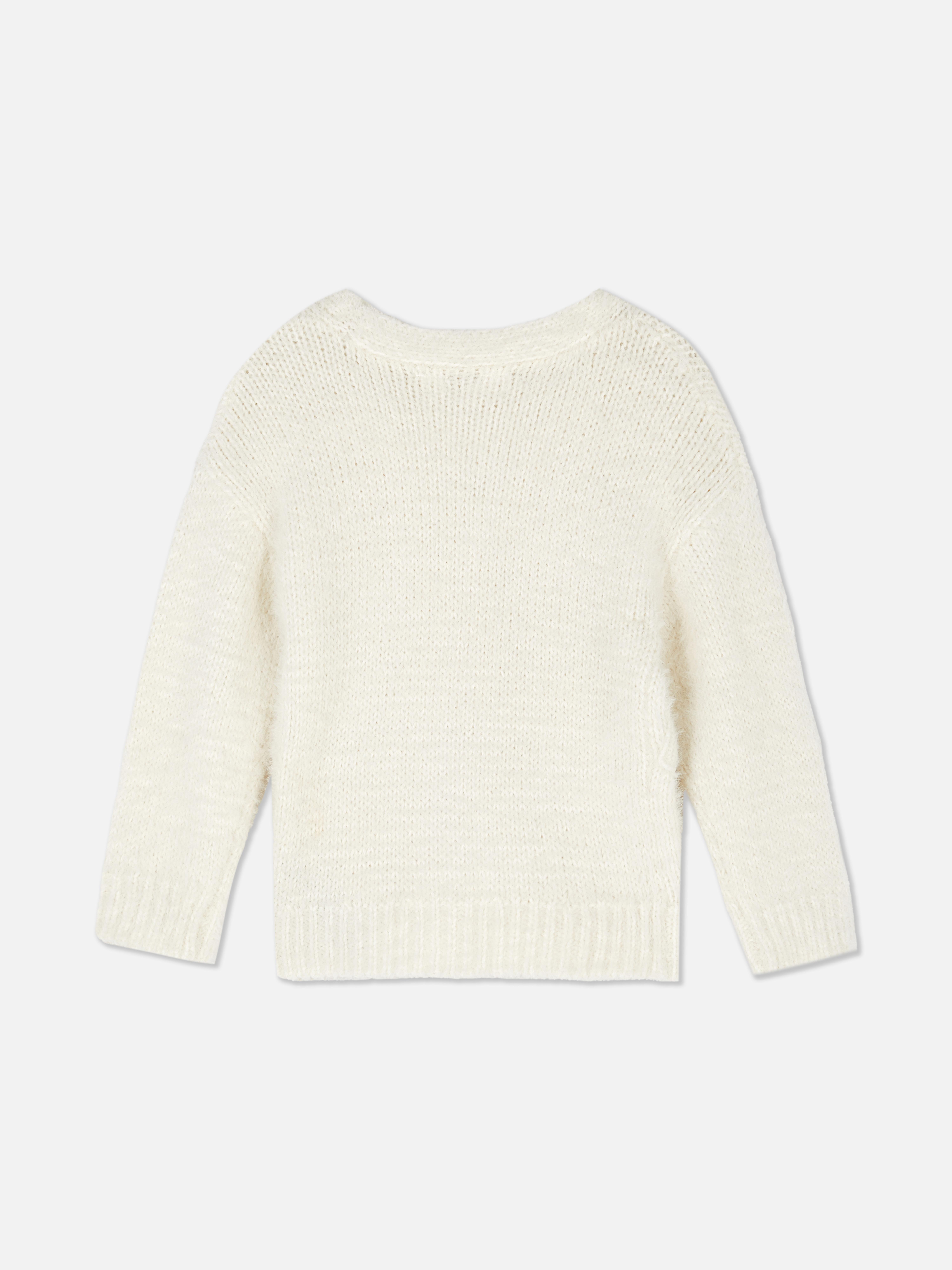 0-36mths | Bow V-Neck Cardigan