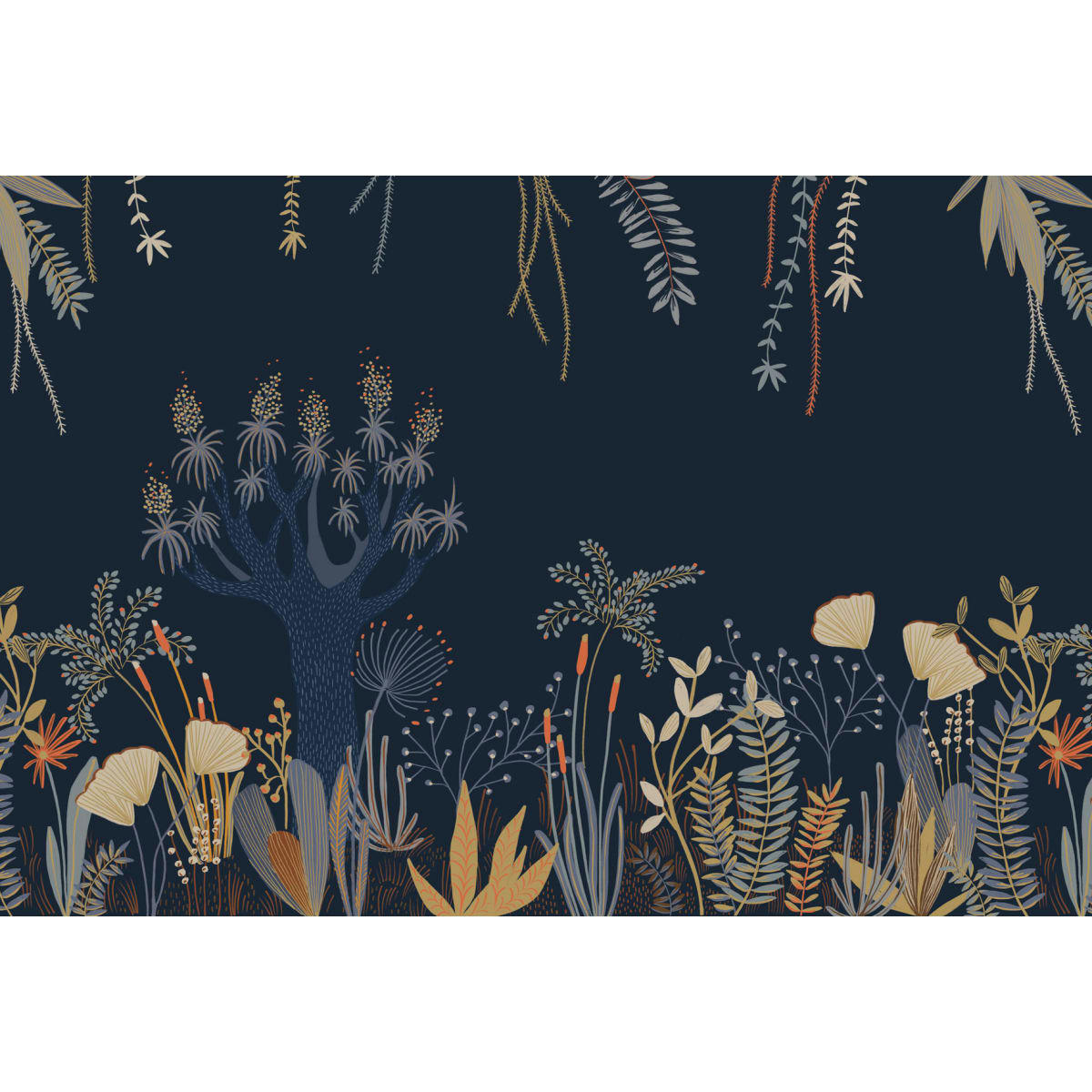 - Papier peint panoramique jardin d'eden 300 x 250 cm