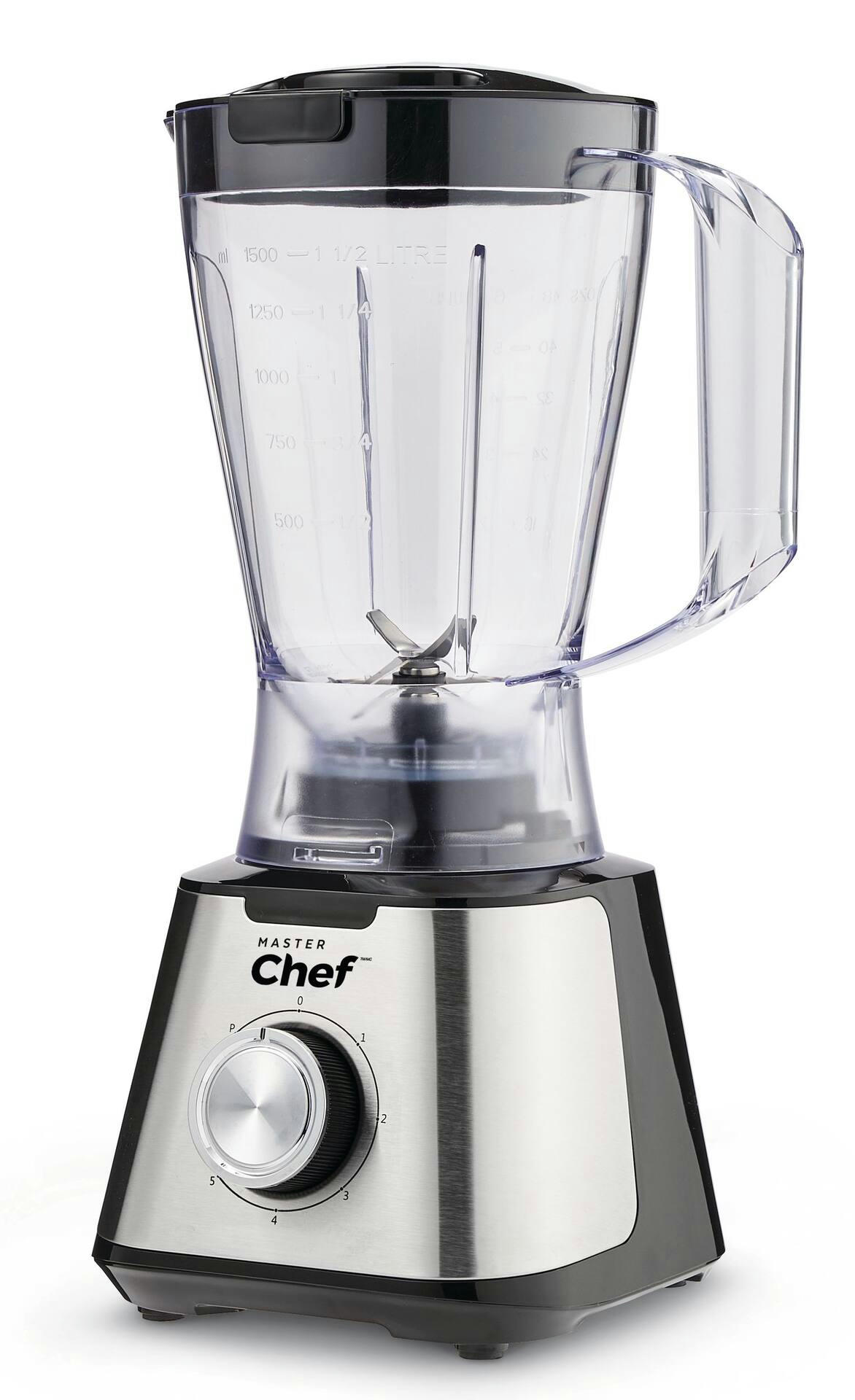 MASTER Chef 5-Speed Blender with Pulse Button, 500W