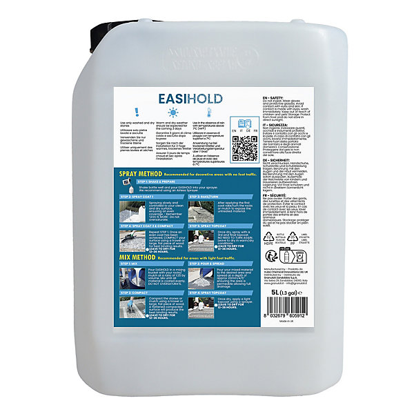 Liant fixateur Easi Hold pour graviers et écorces 5L
