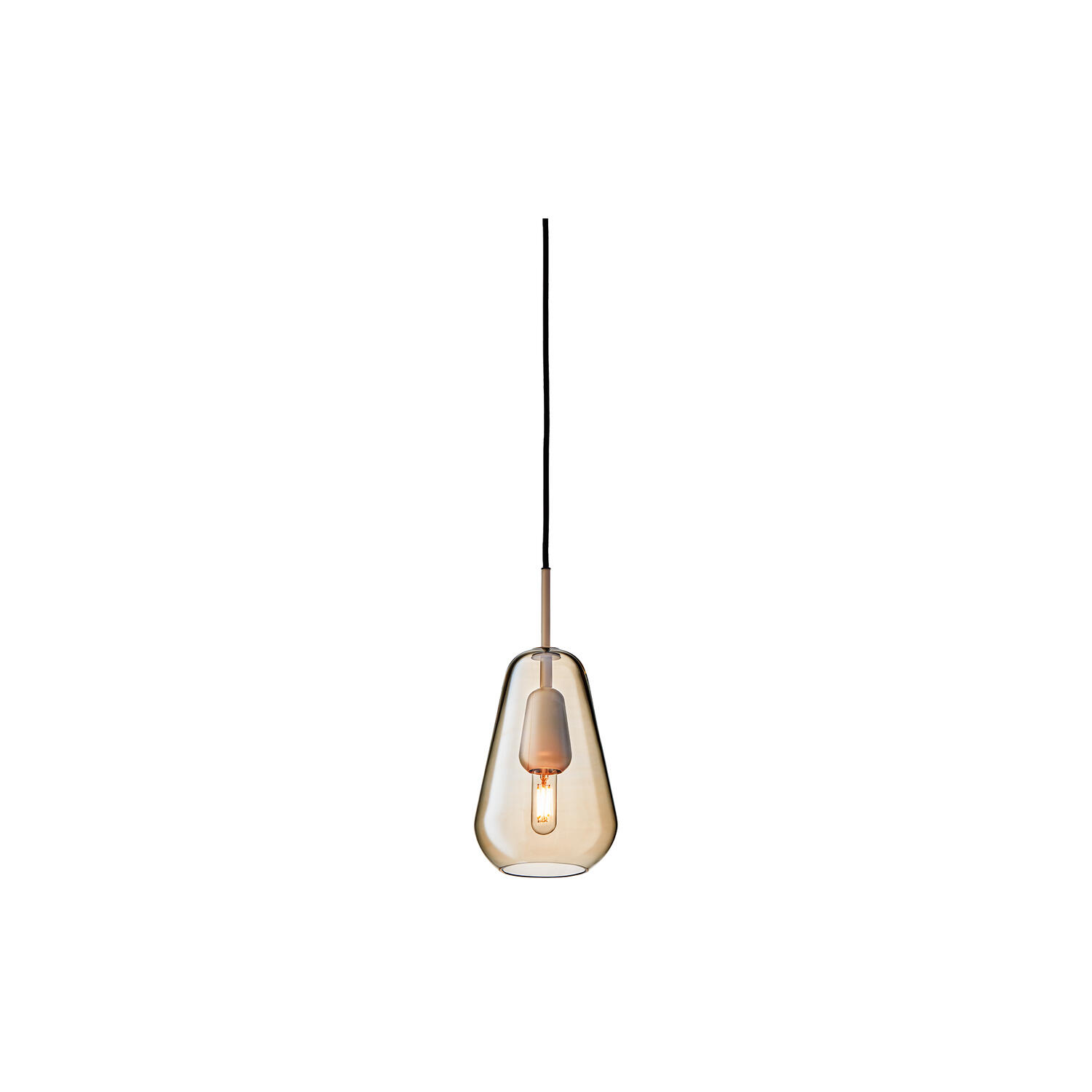 Anoli 1 Small Pendant, nordic gold/gold