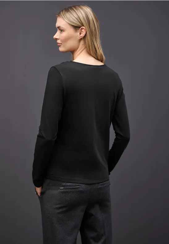 Shirt mit Meshdetails