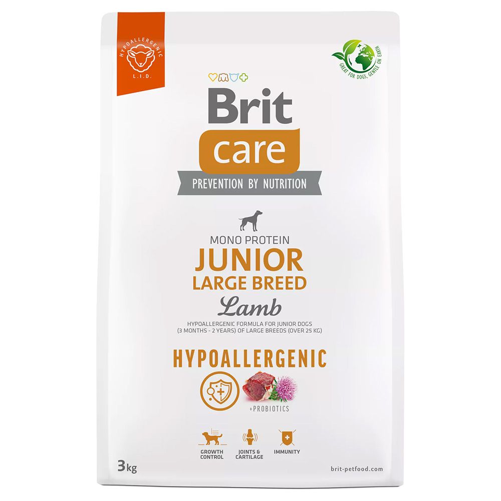 Brit Care Dog Hypoallergenic Junior Large Breed Lamb & Rice