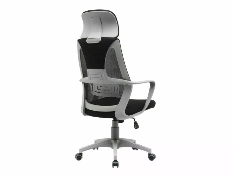 Fotel biurowy Q-095 czarny/szary