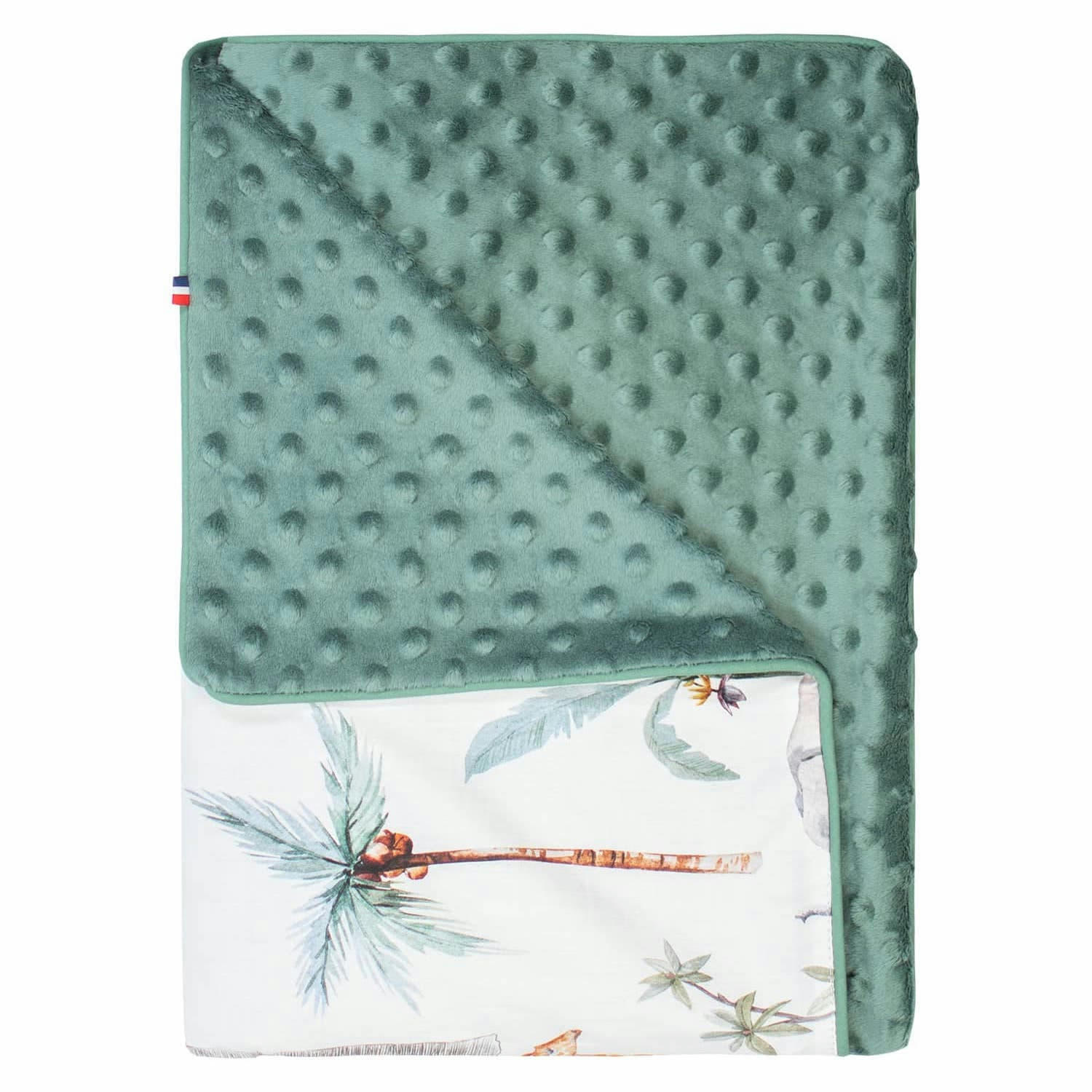 SAFARI - Couverture légère en minky  70 x 100 cm