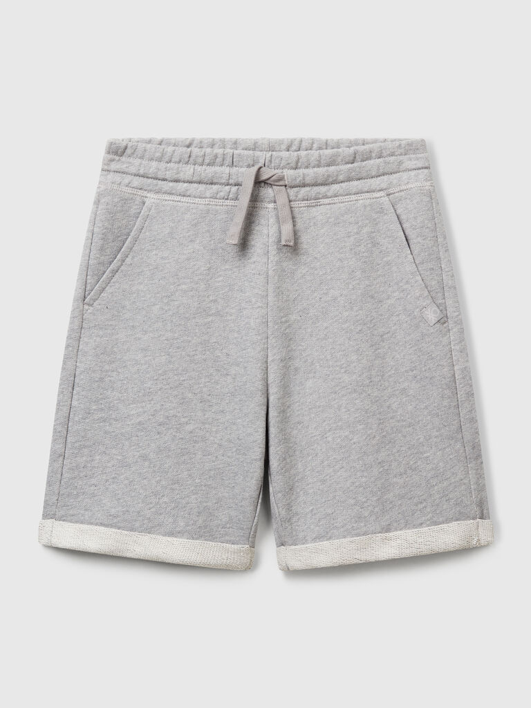 Bermudas in pure cotton sweat