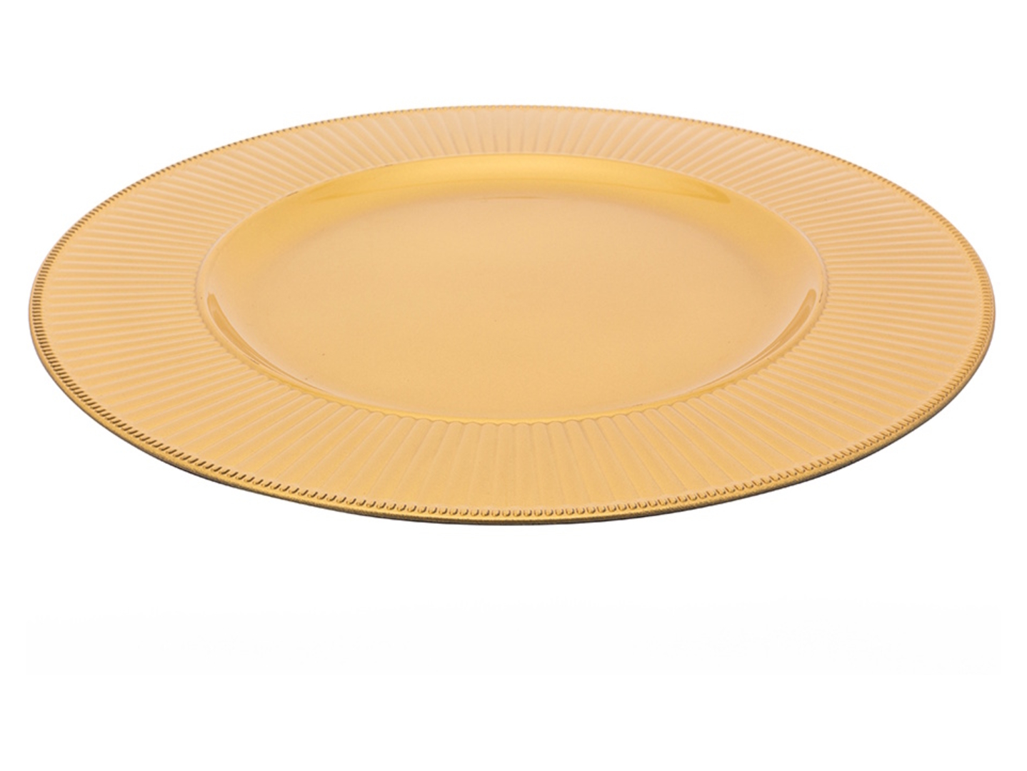 Podkładka pod talerz Promienie 33 cm złota