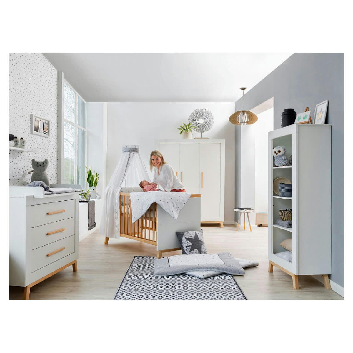 MIAMI - Étagère blanche