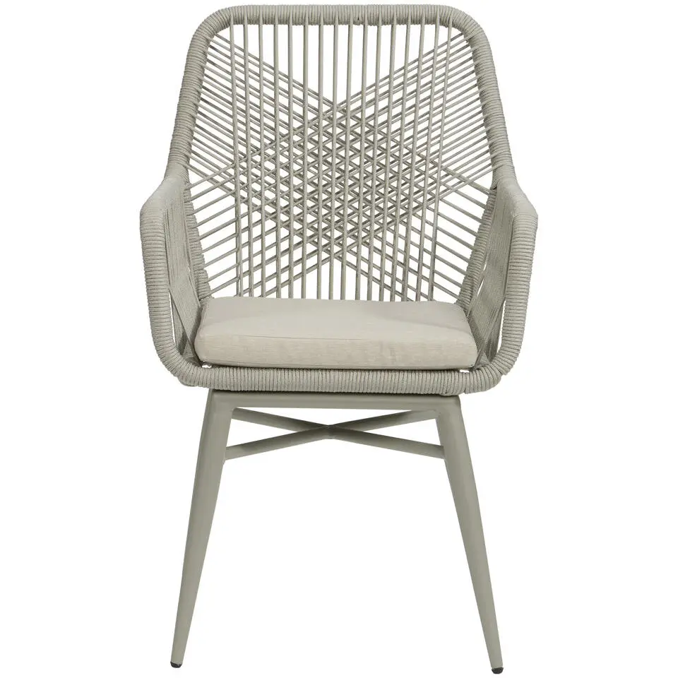 Terrasstoel Marbella - lichtgrijs