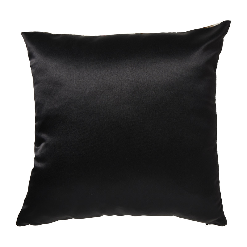 Kussen tijger - goudkleurig - 45x45 cm