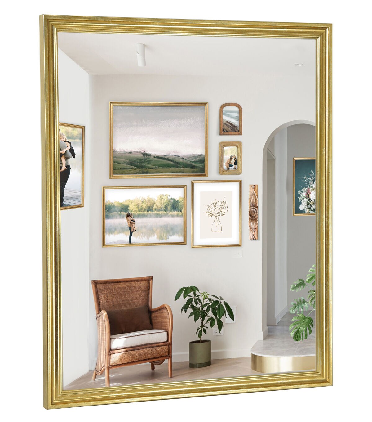 16 x 20 Traditional Brass Poster Frame by Place & Time