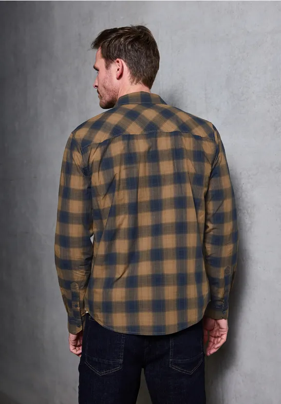 Kariertes Baumwollhemd