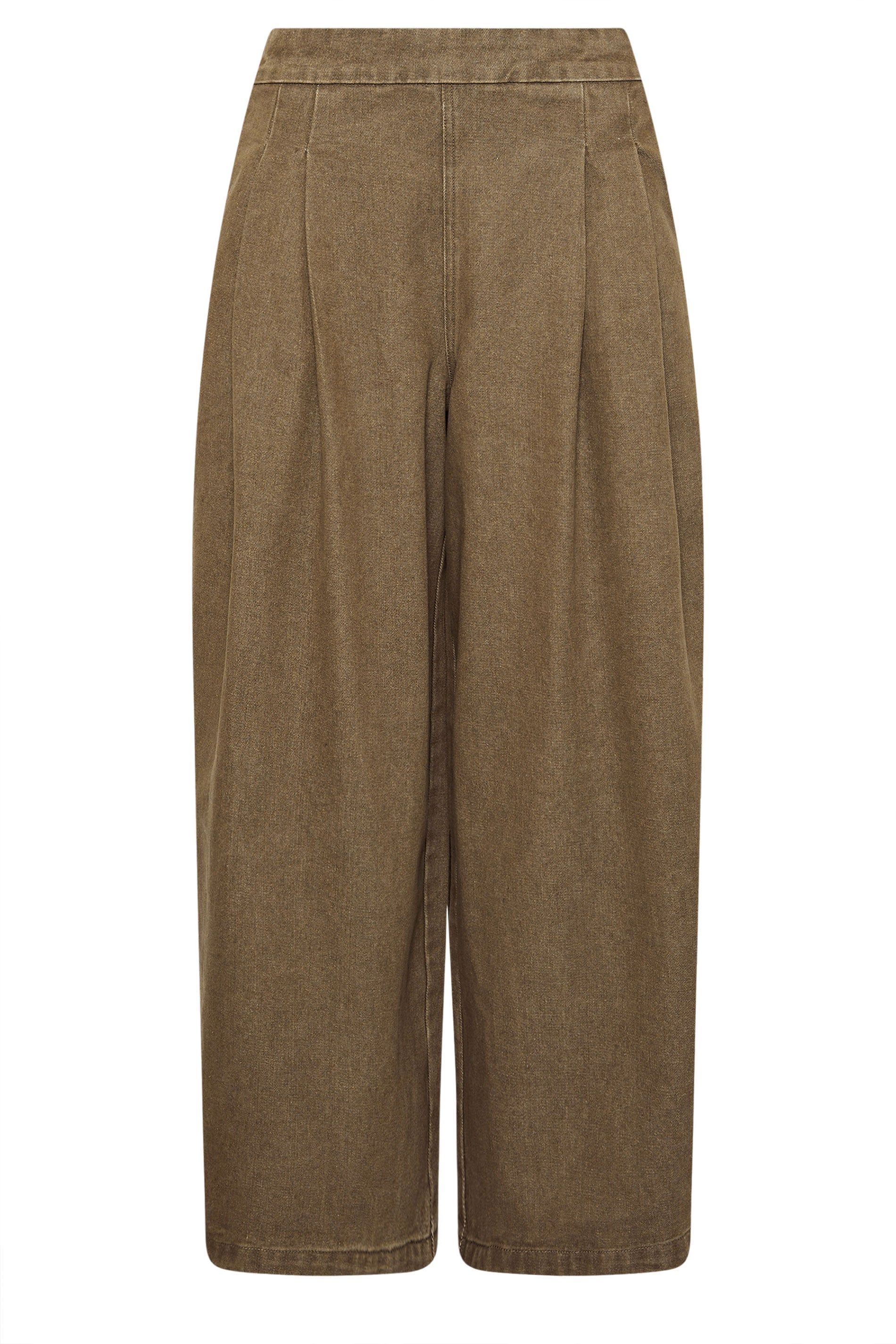 PixieGirl Petite Pleat Front Wide Leg Jeans