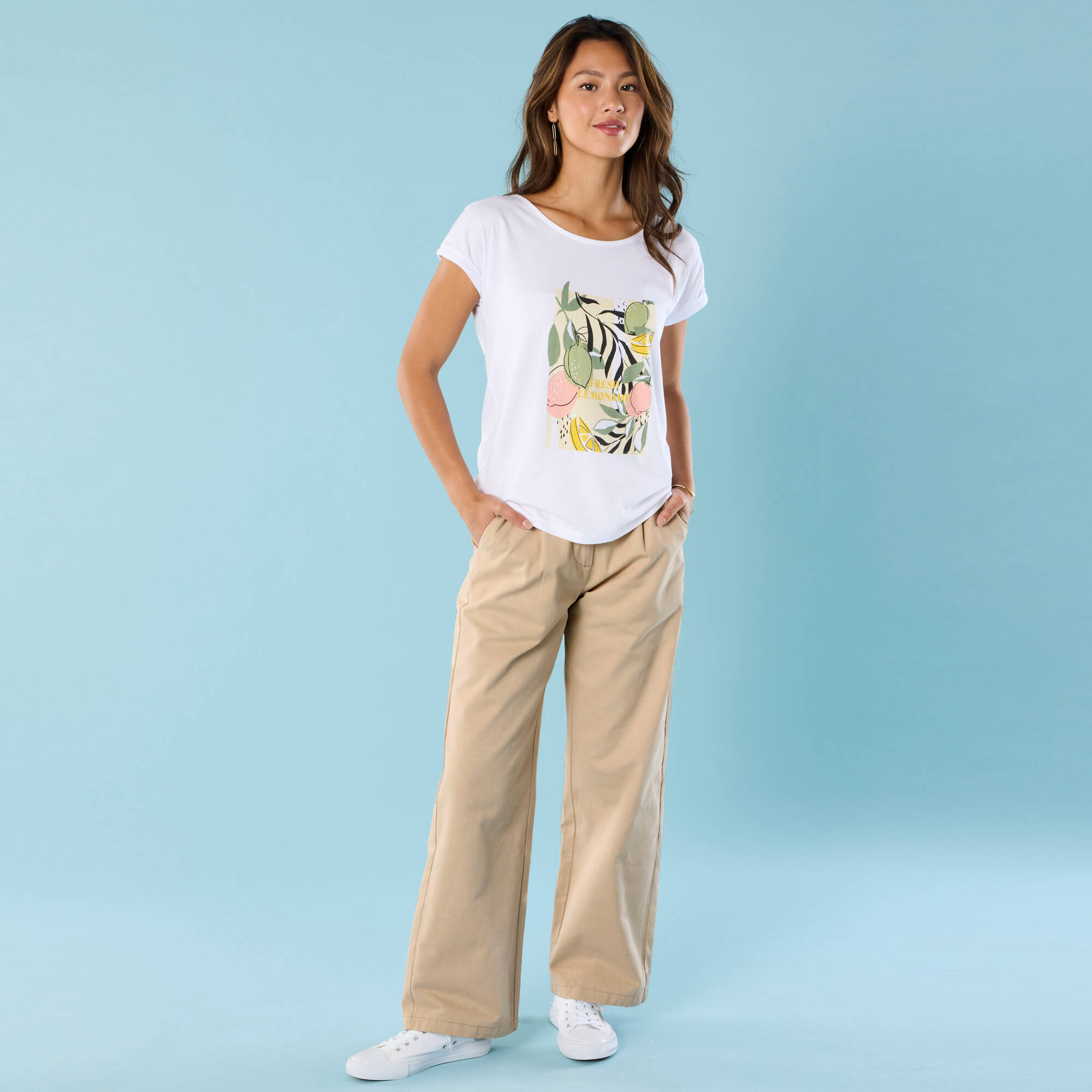 Pantalon coupe large, Spécial Petites