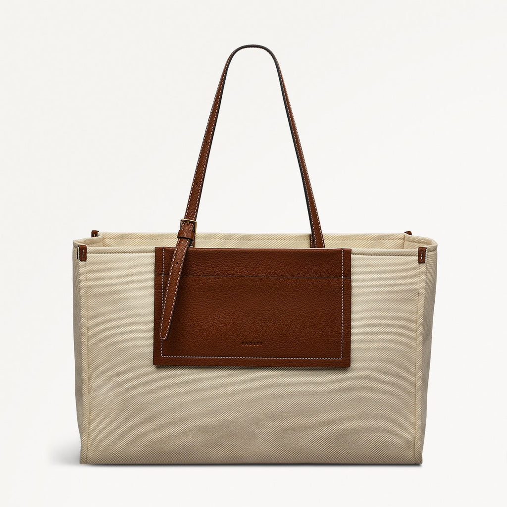 The Burlington - Large Ziptop Tote Bag