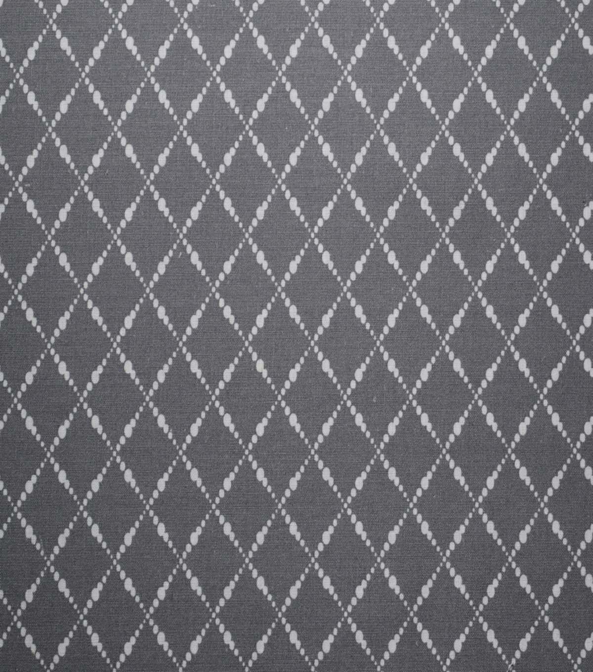 Diamond Gray Cotton Fabric by Quilter's Showcase