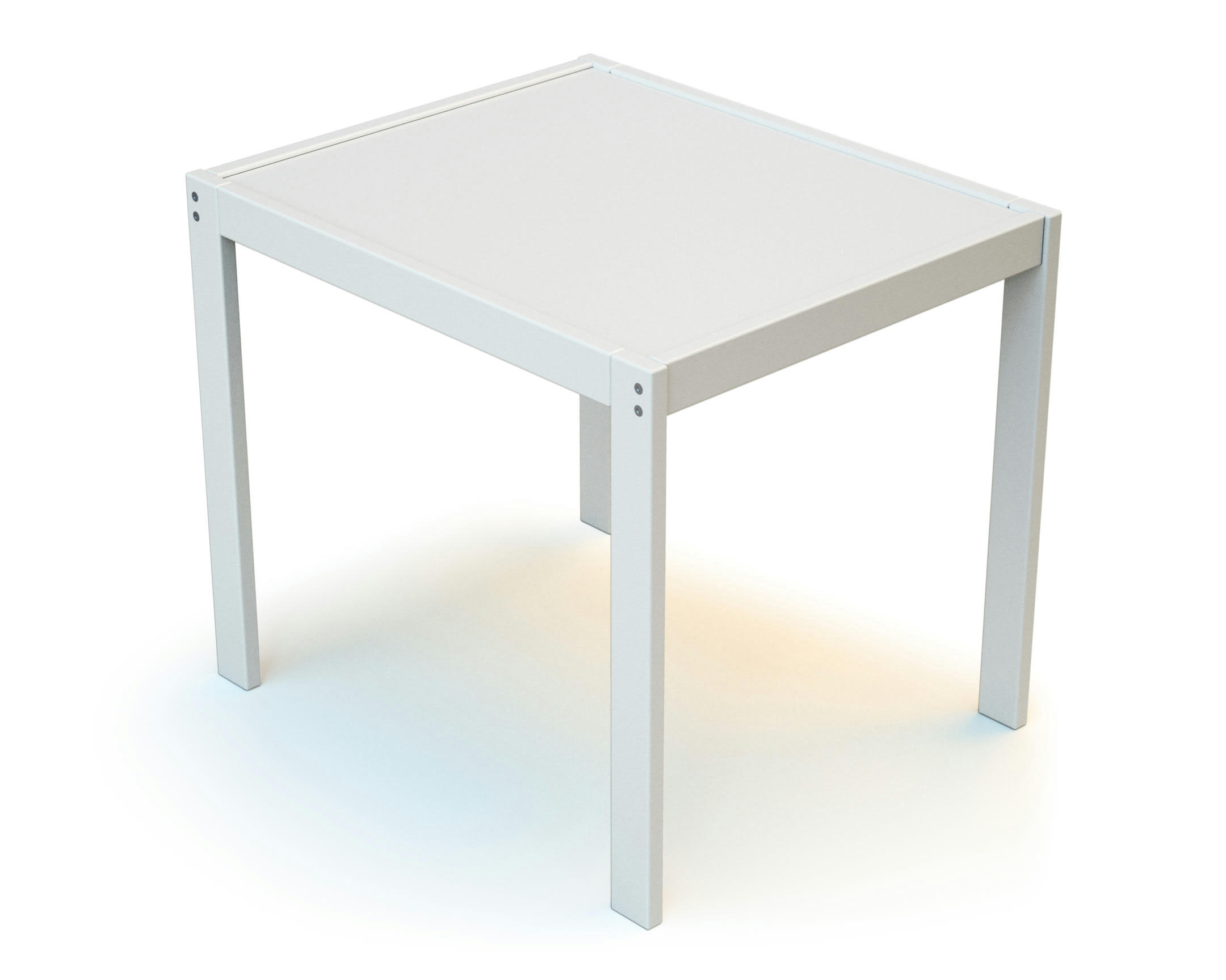 - Table enfant blanc