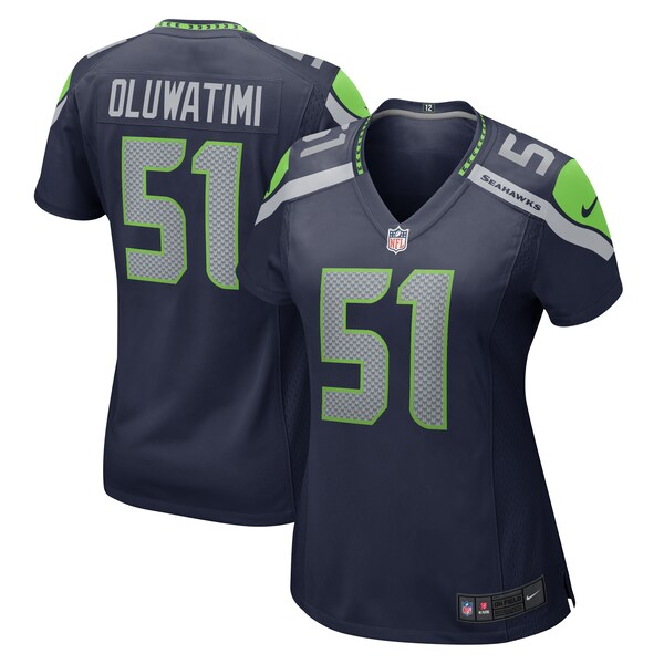 Olusegun Oluwatimi Seattle Seahawks Nike Women's  Game Jersey - College Navy