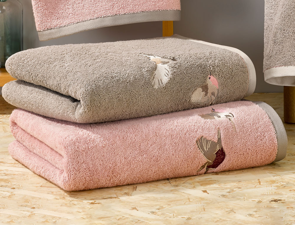 Pack linge de bainÀ vol d'oiseaux