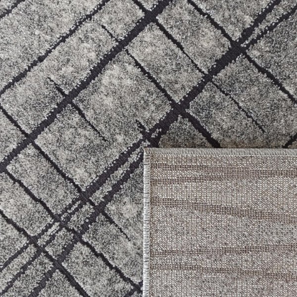 Dywan enigma 08 80 x 150 cm szary