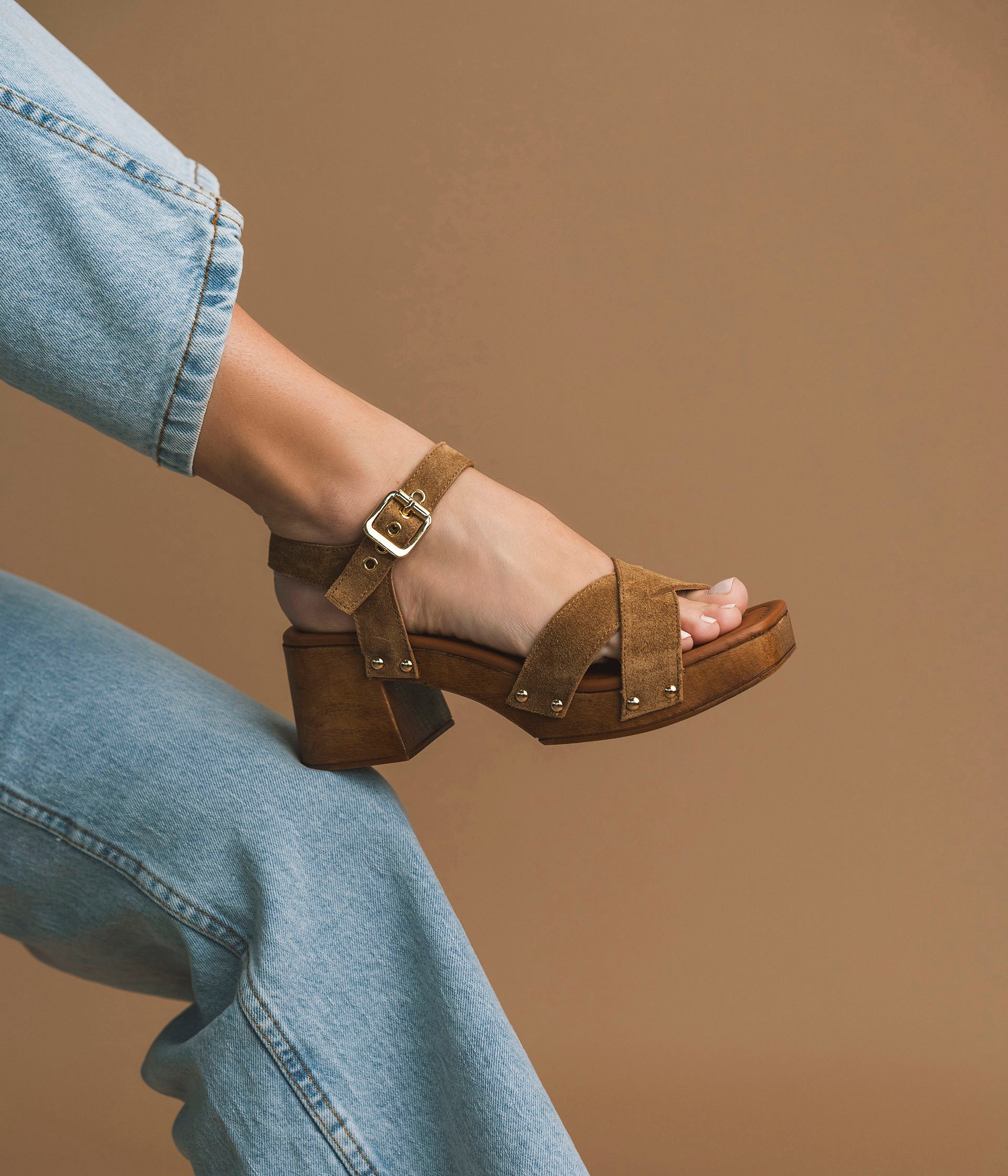 Sandale Hosbo camel
