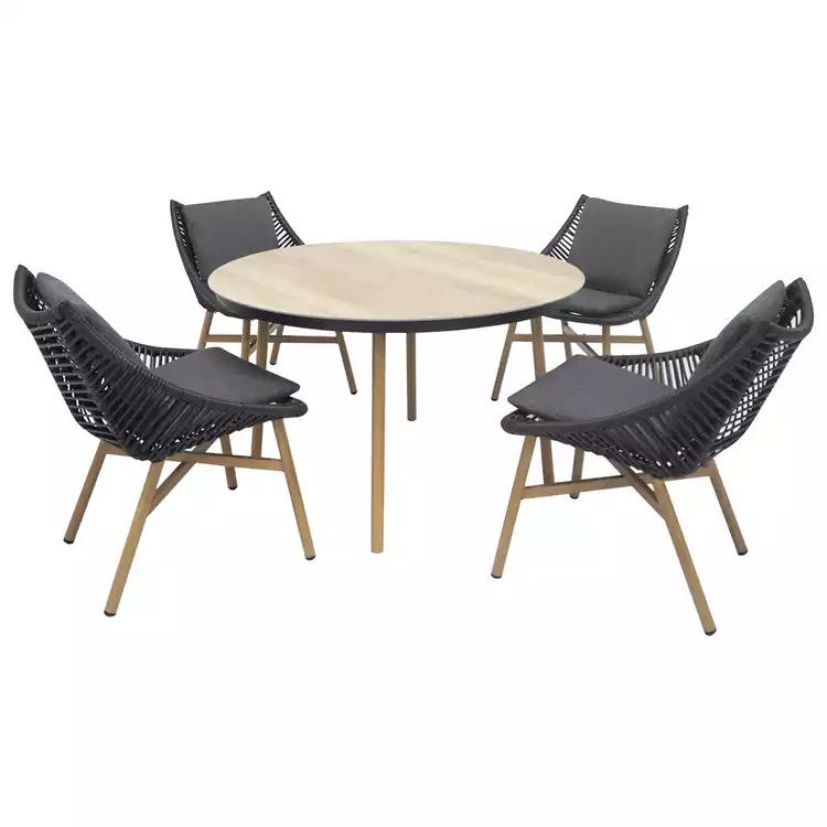Norfolk Leisure Keswick 4 Seater Rattan Effect Patio Set