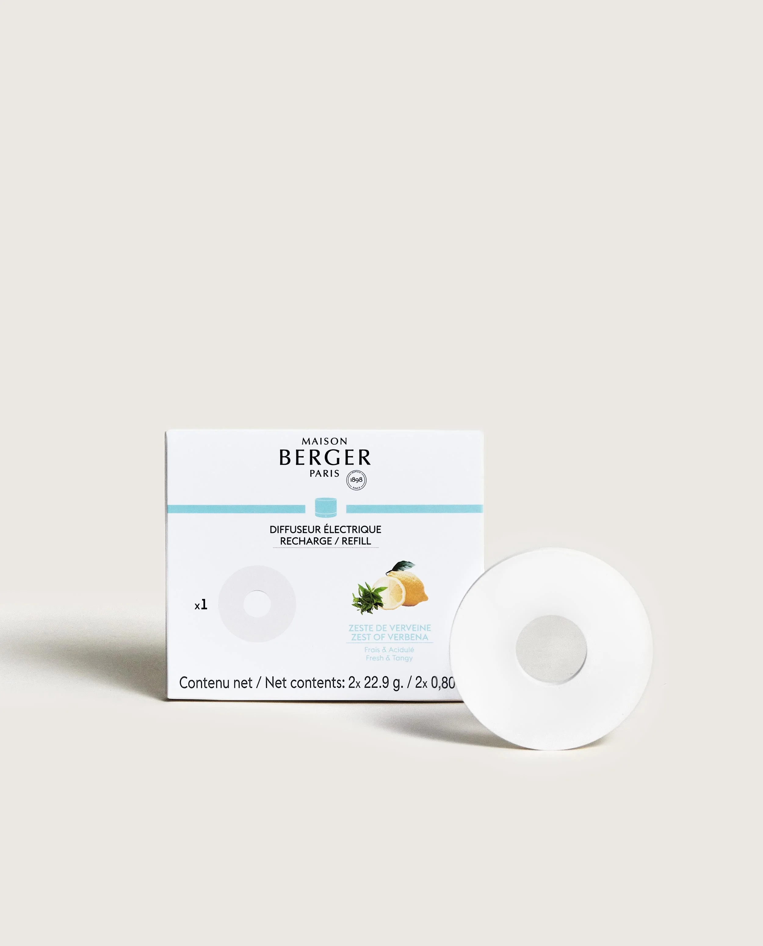 Recharge diffuseur nomade Zeste de Verveine