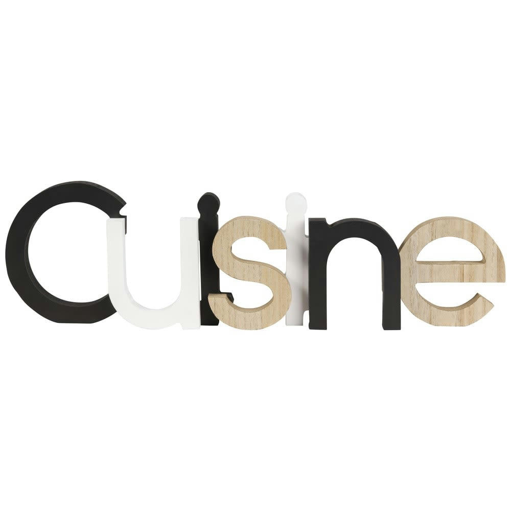 CUISINE - Mot déco murale 48x14