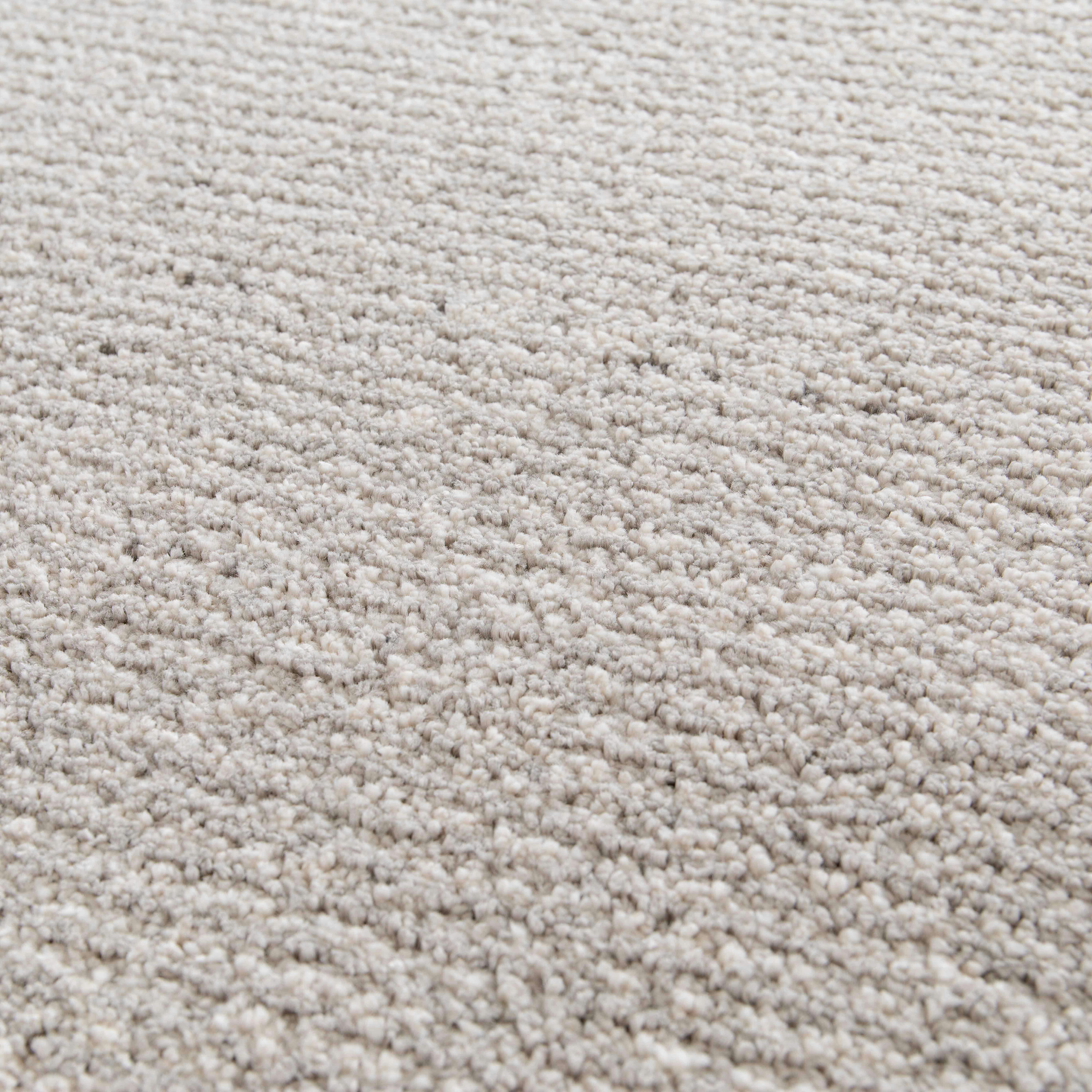 MANAE - Tapis rectangulaire en polypropylène gris clair 160 x 230 cm